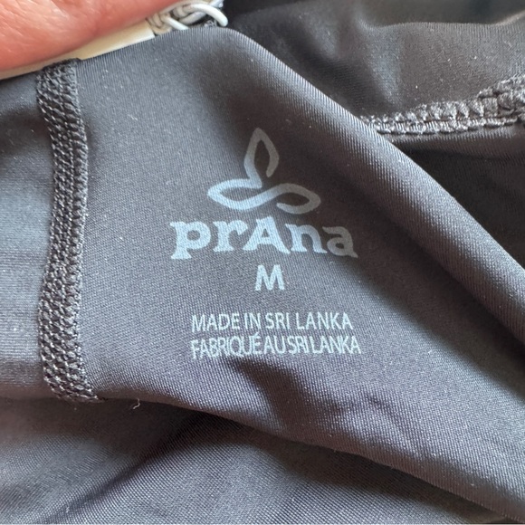 Prana Women’s Aolani Swim Tights Black / Multi-Color Legging NWT Size Med Beach - Picture 5 of 10